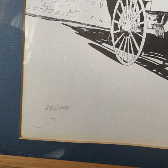 Greg Kempfs “Going to Market” Lithograph Print Numbered and Signed - Picture 6 of 15